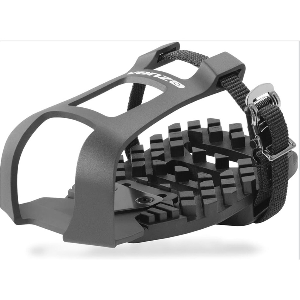 Venzo Pedal Toe Clips Cage Compatible with Peloton Bike and Bike+
